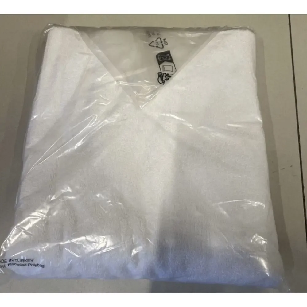 HAY Mono Towel Bath Sheet White 100% Cotton NEW